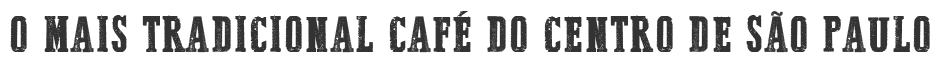 O mais tradicional café do centro de São Paulo O mais tradicional café do centro de São Paulo